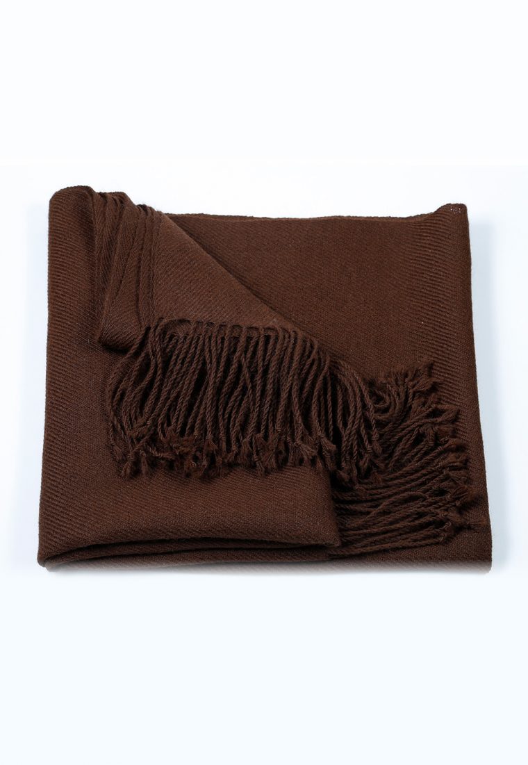 Manta/Piecera Baby Alpaca Chocolate