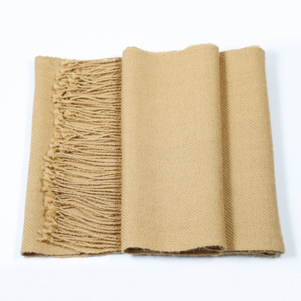 Bufanda Baby Alpaca Mostaza