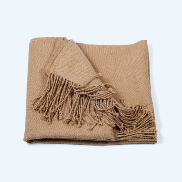 Chal/Bufandón Baby Alpaca Camel