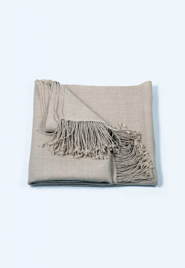 Chal/Bufandón Baby Alpaca Beige