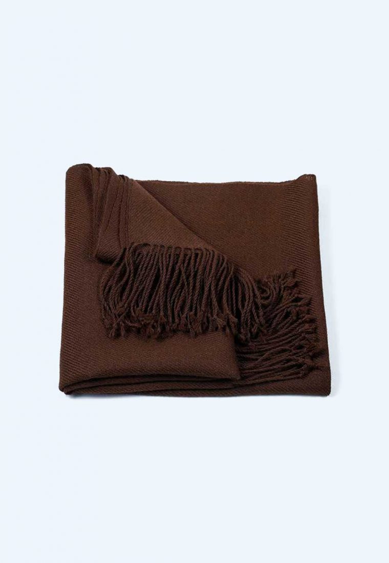 Chal/Bufandón Baby Alpaca Chocolate