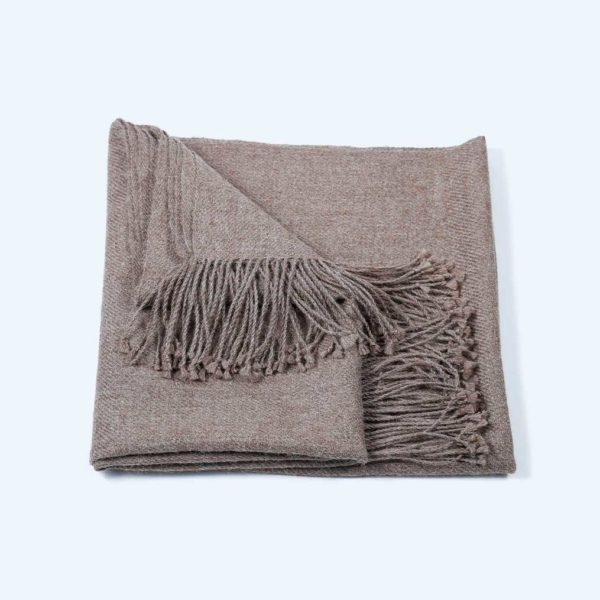 Chal/Bufandón Baby Alpaca Vison